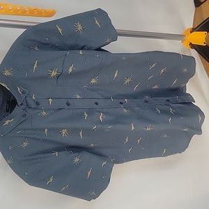 Prana Short Sleeve Button Down - XL